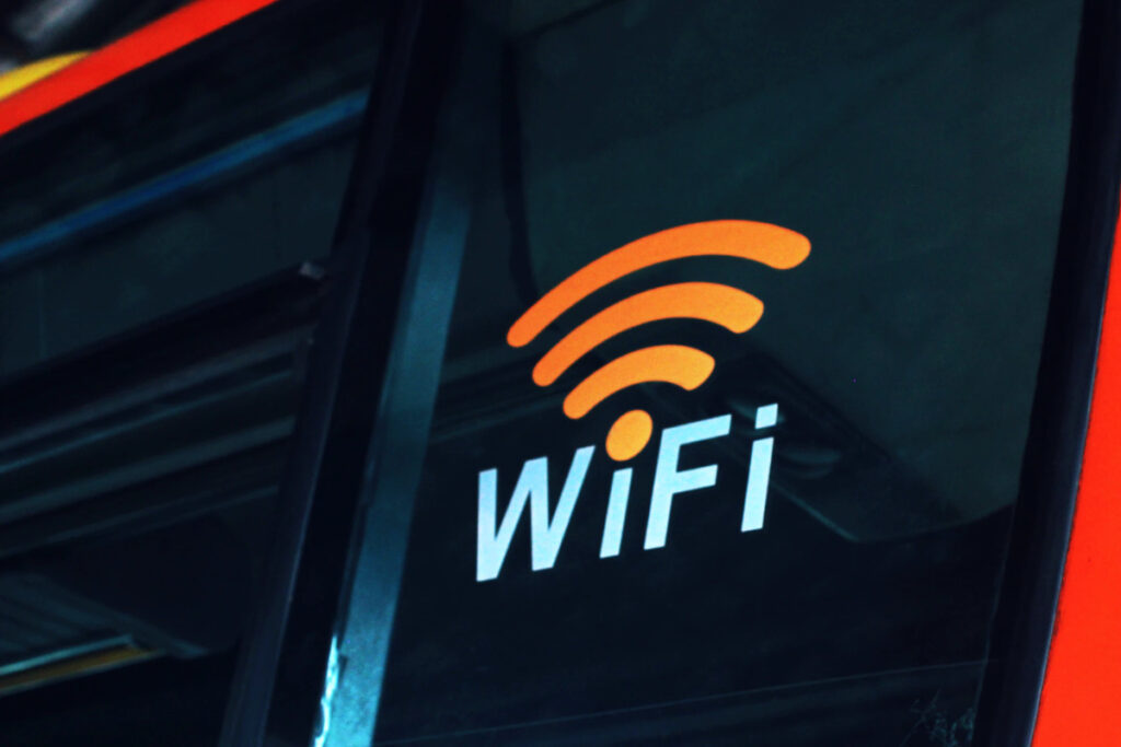 Wi-Fiマークの画像